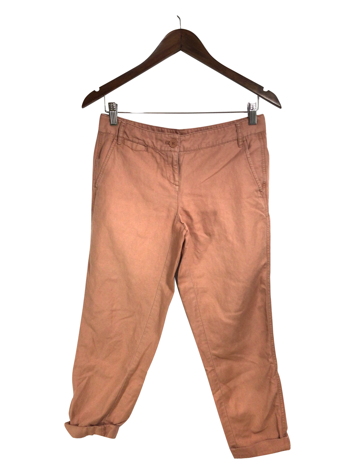 LOFT Women Work Pants Regular fit in Pink - Size 0 | 14.5 $ KOOP