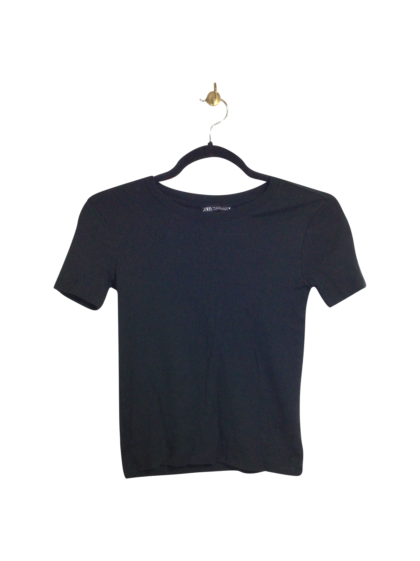 ZARA Women T-Shirts Regular fit in Black - Size S | 17.99 $ KOOP
