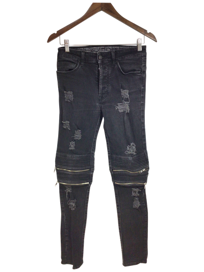 MARCELO BURLON Women Straight-Legged Jeans Regular fit in Black - Size 29 | 15 $ KOOP