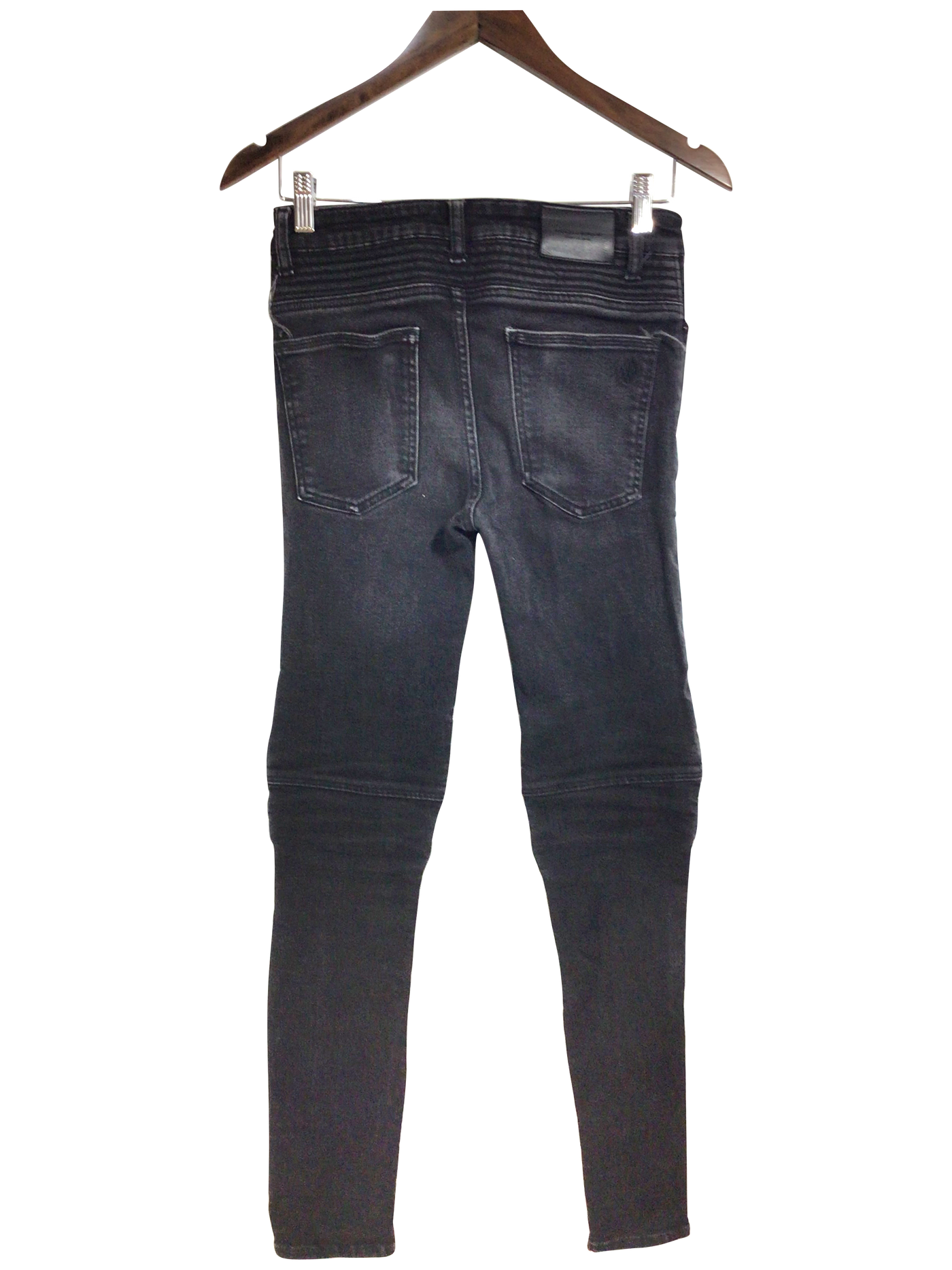 MARCELO BURLON Women Straight-Legged Jeans Regular fit in Black - Size 29 | 15 $ KOOP
