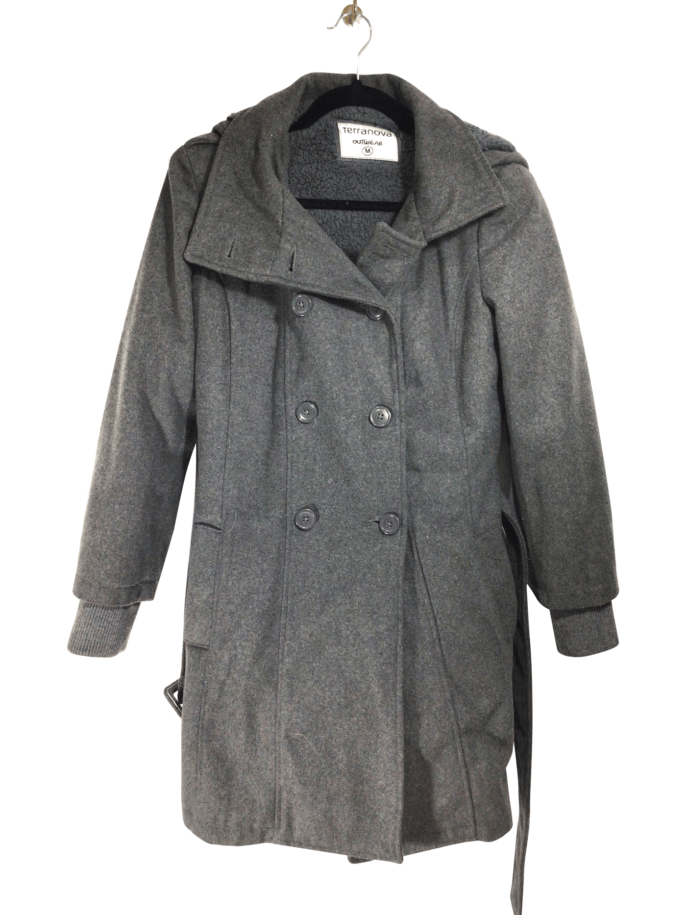 TERRANOVA Women Coats Regular fit in Gray - Size M | 15 $ KOOP