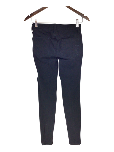 AMERICAN EAGLE Women Straight-Legged Jeans Regular fit in Black - Size 2 | 14.9 $ KOOP