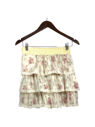 UNBRANDED Women Casual Skirts Regular fit in White - Size S | 9.99 $ KOOP