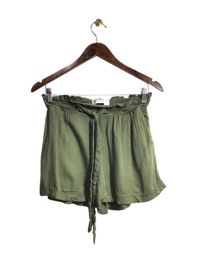HOLLISTER Women Classic Shorts Regular fit in Green - Size M | 8.44 $ KOOP