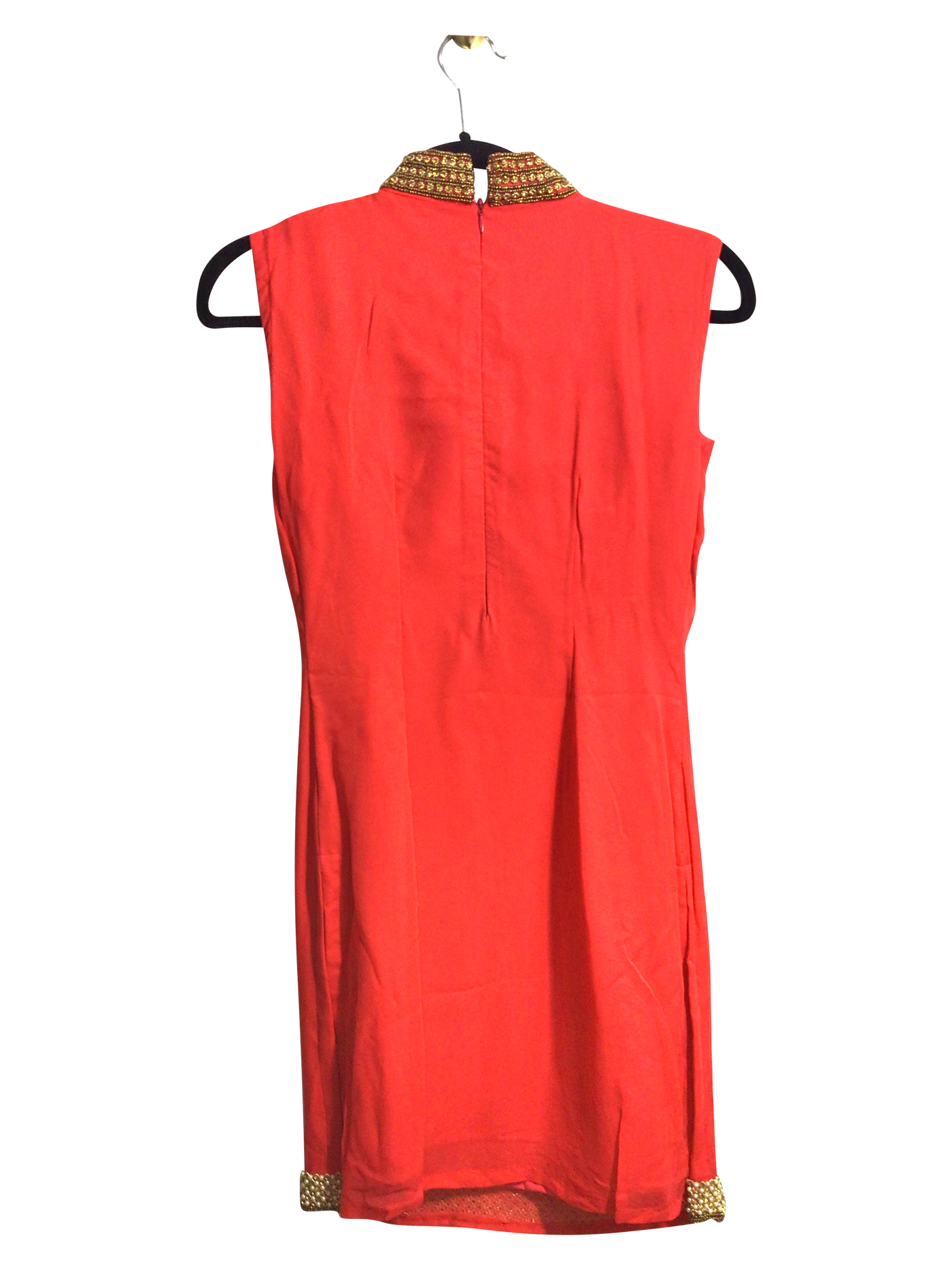 UNBRANDED Women Sheath Dresses Regular fit in Orange - Size S | 12 $ KOOP