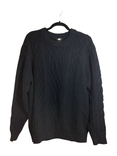 UNIQLO Men Sweaters Regular fit in Black - Size L | 7.99 $ KOOP
