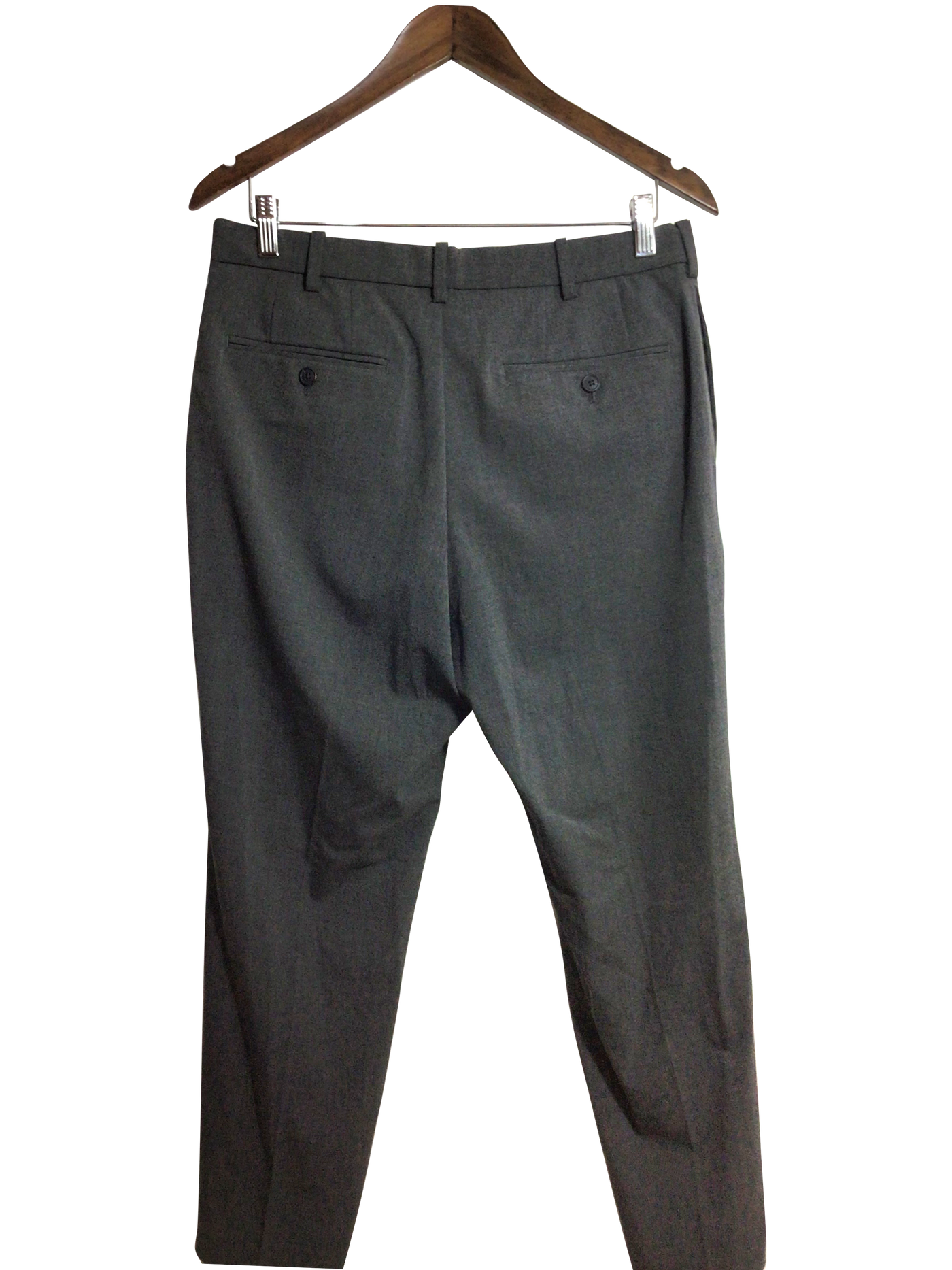 UNIQLO Men Work Pants Regular fit in Gray - Size M | 12.99 $ KOOP