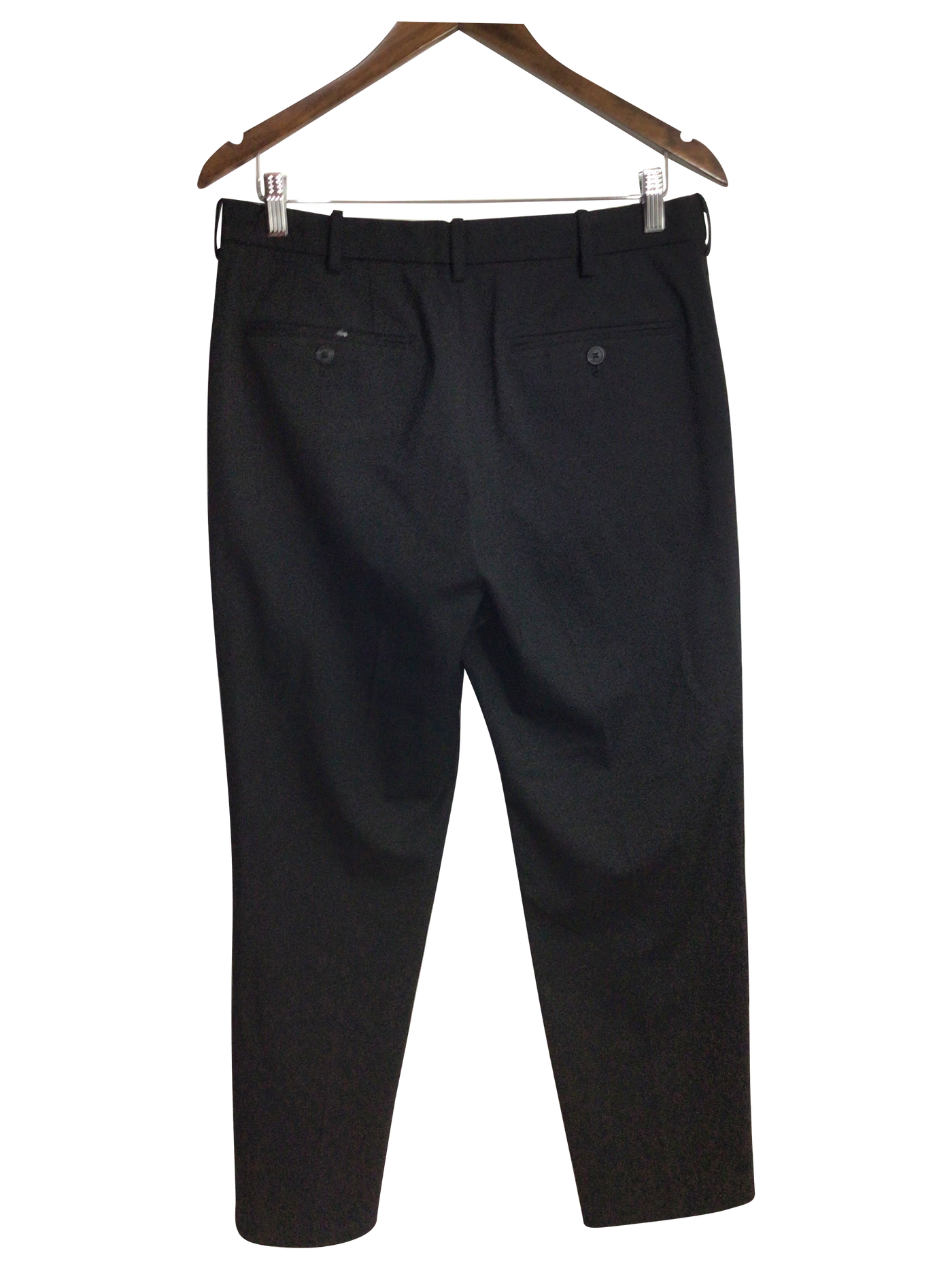 UNIQLO Men Work Pants Regular fit in Black - Size M | 12.99 $ KOOP