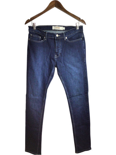 TOPMAN Men Straight-Legged Jeans Regular fit in Blue - Size 32 | 18.2 $ KOOP