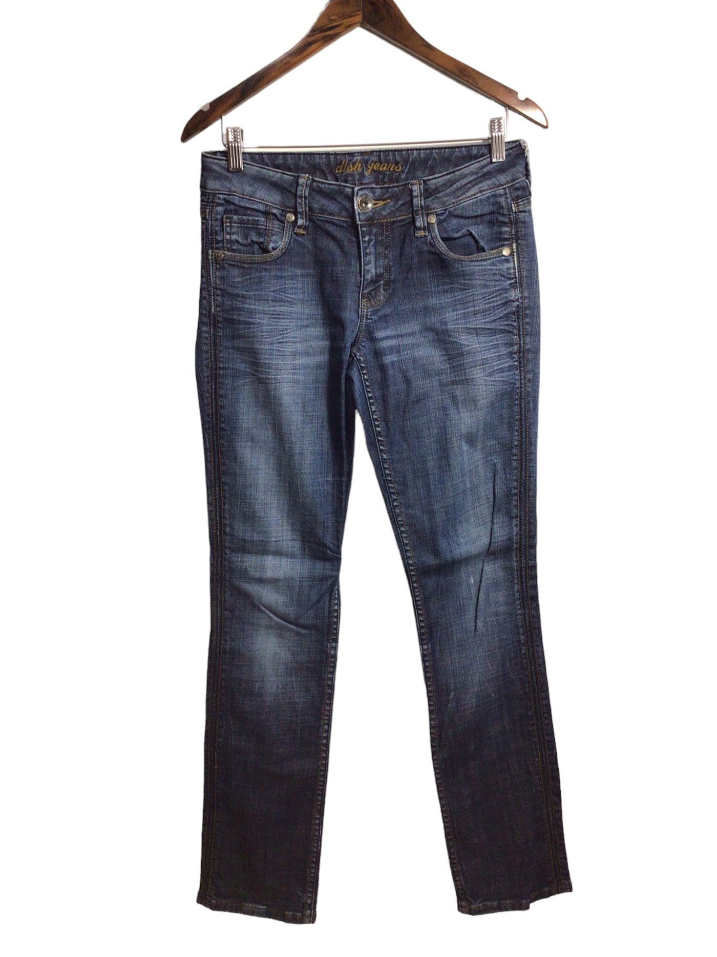 DISH JEANS Women Straight-Legged Jeans Regular fit in Blue - Size 28x32 | 15 $ KOOP
