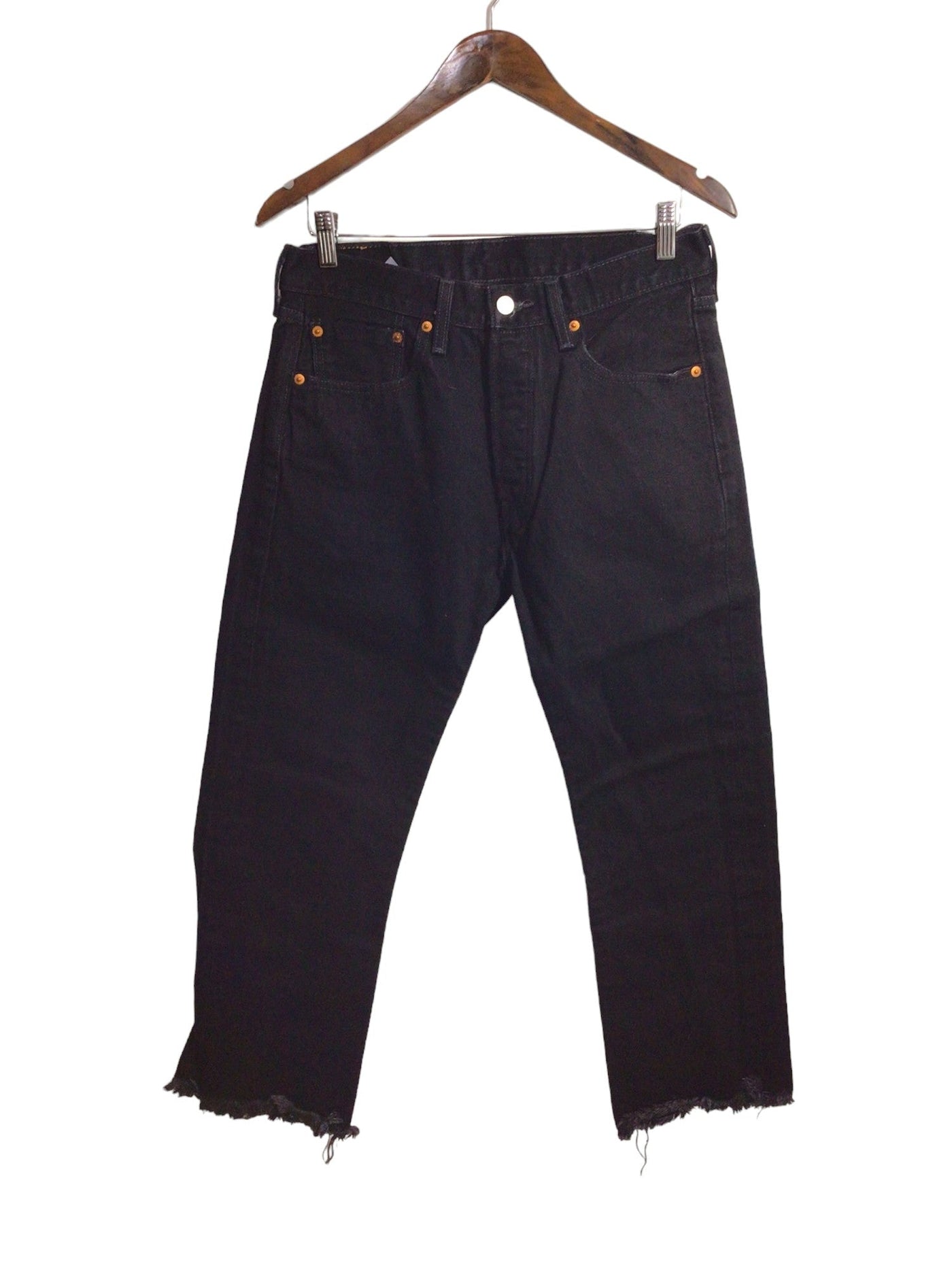 LEVI'S Women Straight-Legged Jeans Regular fit in Black - Size 32x30 | 21.99 $ KOOP