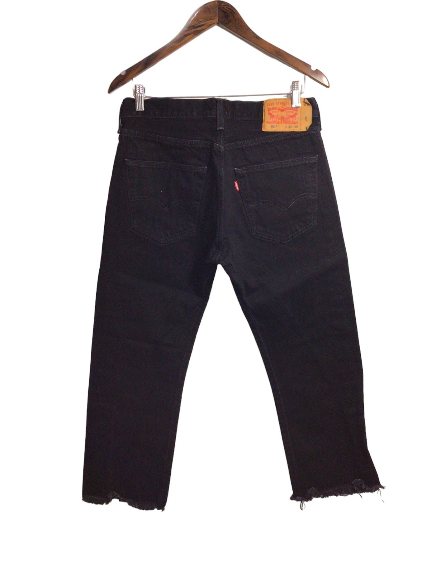 LEVI'S Women Straight-Legged Jeans Regular fit in Black - Size 32x30 | 21.99 $ KOOP