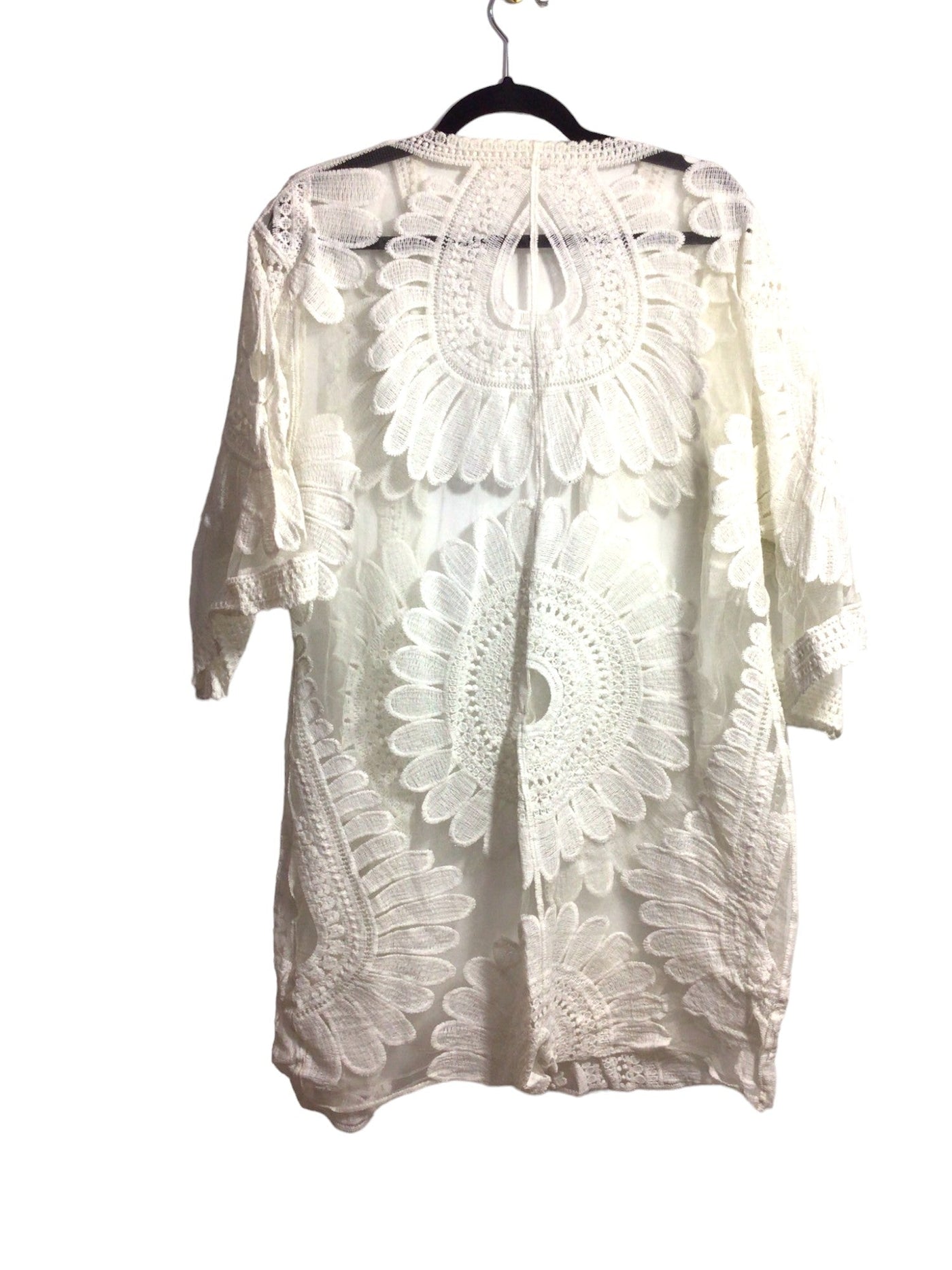 UNBRANDED Women Cardigans Regular fit in White - Size M | 9.99 $ KOOP