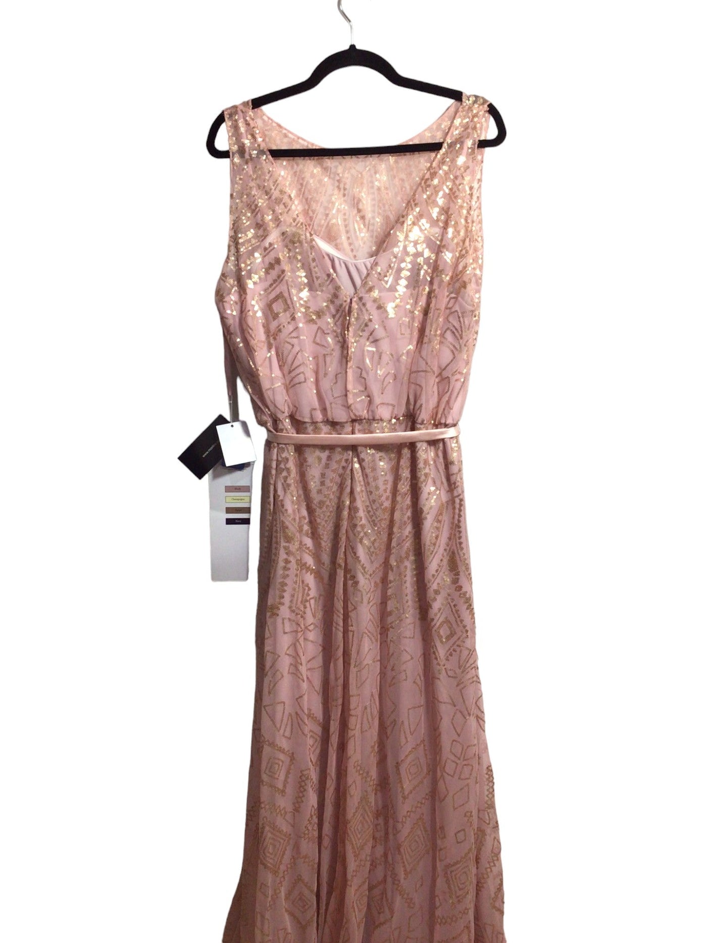 ANGELINA FACCENDA Women Wrap Dresses Regular fit in Pink - Size 22 | 15 $ KOOP