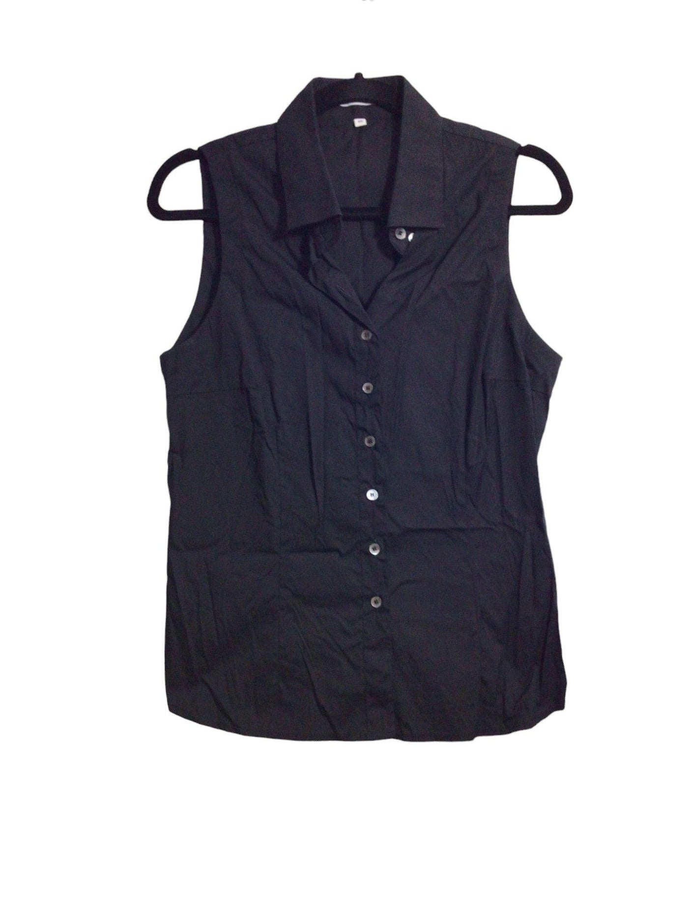 UNBRANDED Women Button Down Tops Regular fit in Black - Size S | 9.99 $ KOOP