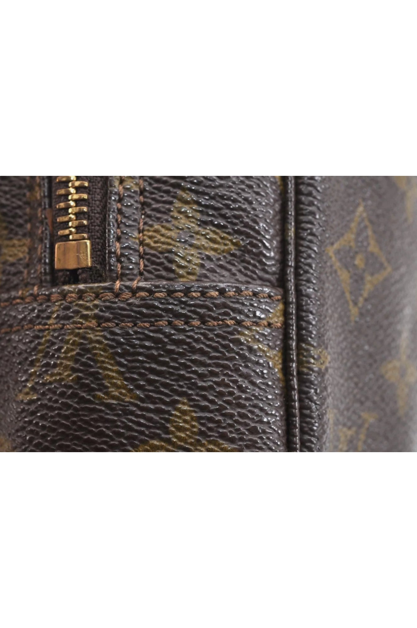 Louis Vuitton Monogram Trousse Toilette 28 Pochette M47522 LV 6922K