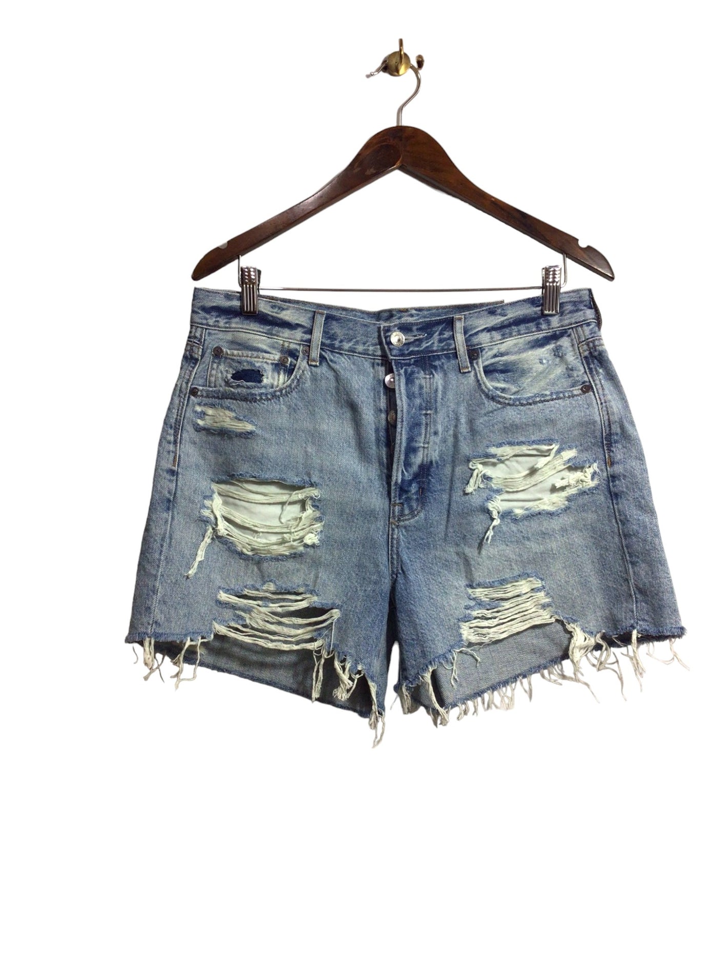 AMERICAN EAGLE Women Denim Shorts Regular fit in Blue - Size 10 | 19.3 $ KOOP