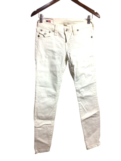 LEVI'S Women Straight-Legged Jeans Regular fit in White - Size 25 | 21.99 $ KOOP
