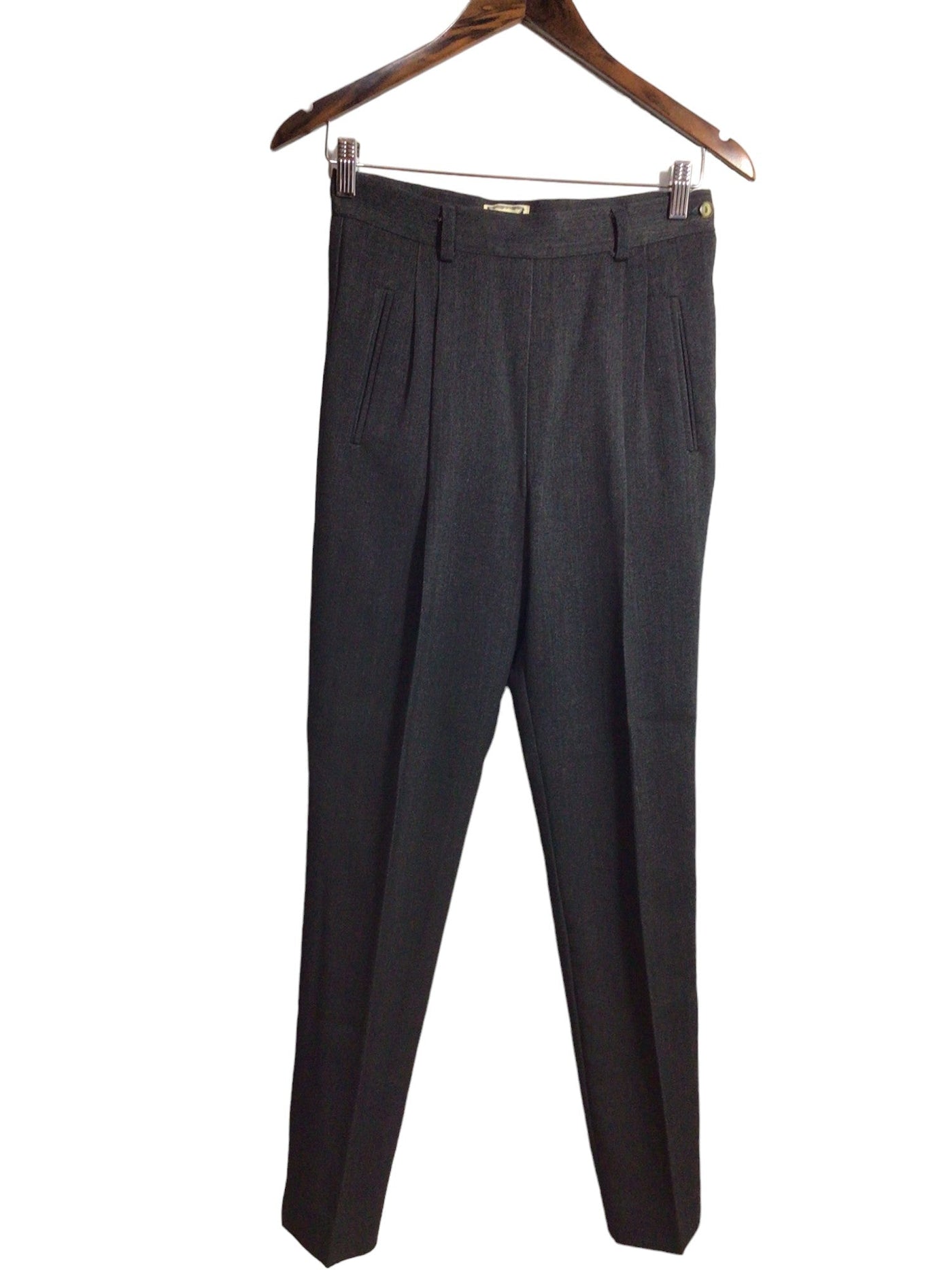 PROMOD Women Work Pants Regular fit in Gray - Size 38 | 15 $ KOOP
