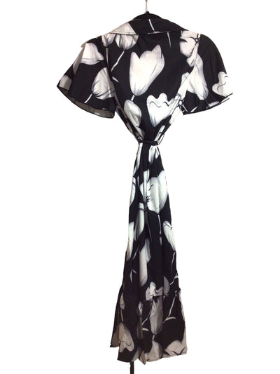SHEIN Women Wrap Dresses Regular fit in Black - Size 2 | 11.25 $ KOOP