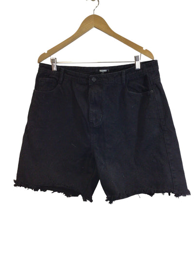 MISSGUIDED Women Denim Shorts Regular fit in Black - Size 16 | 6.49 $ KOOP