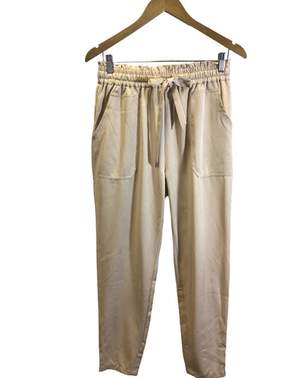 STREETWEAR SOCIETY Women Work Pants Regular fit in Beige - Size L | 9.99 $ KOOP