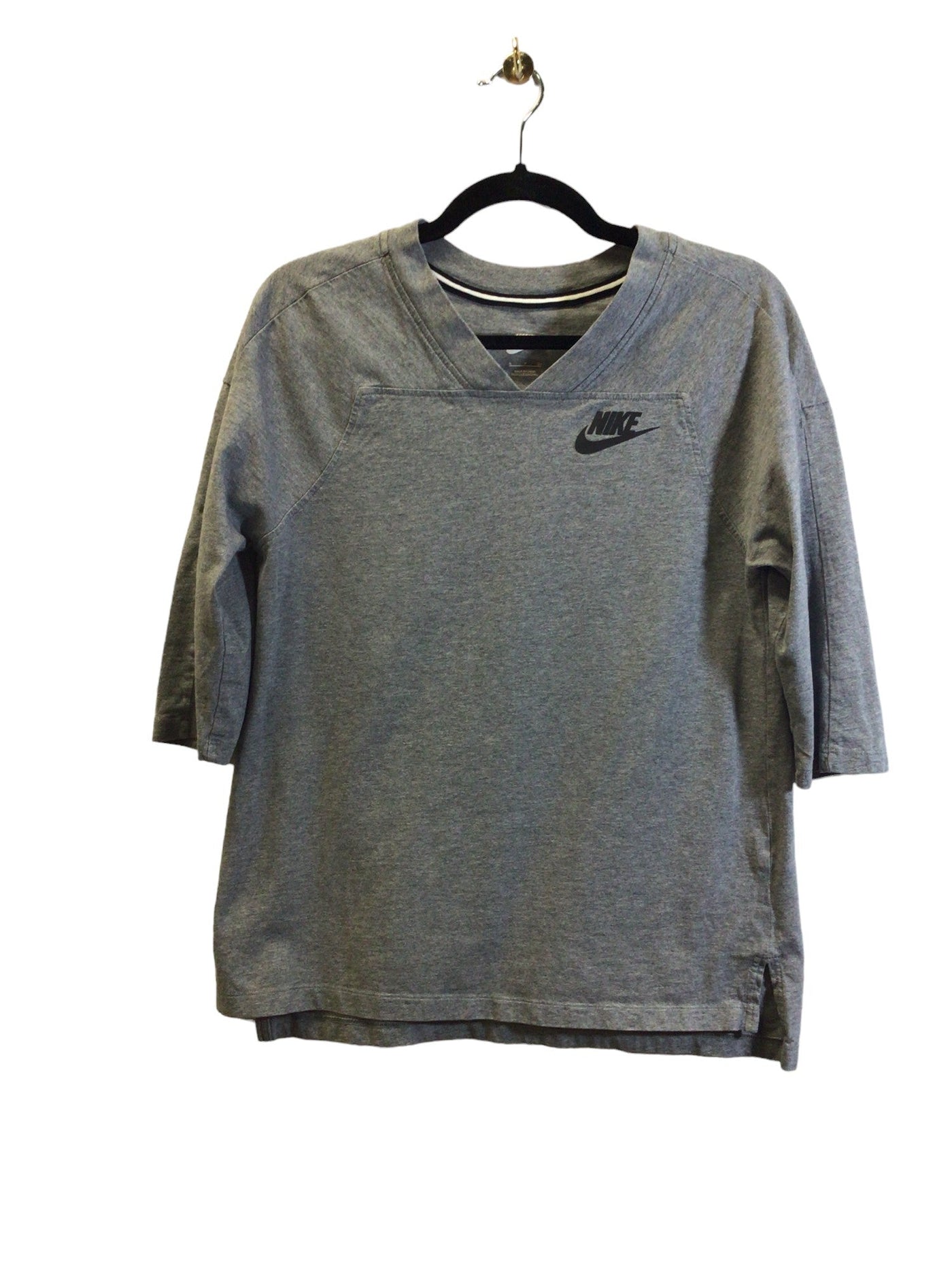 NIKE Women T-Shirts Regular fit in Gray - Size S | 16.5 $ KOOP
