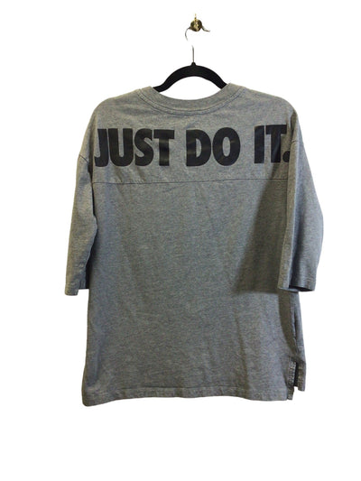 NIKE Women T-Shirts Regular fit in Gray - Size S | 16.5 $ KOOP