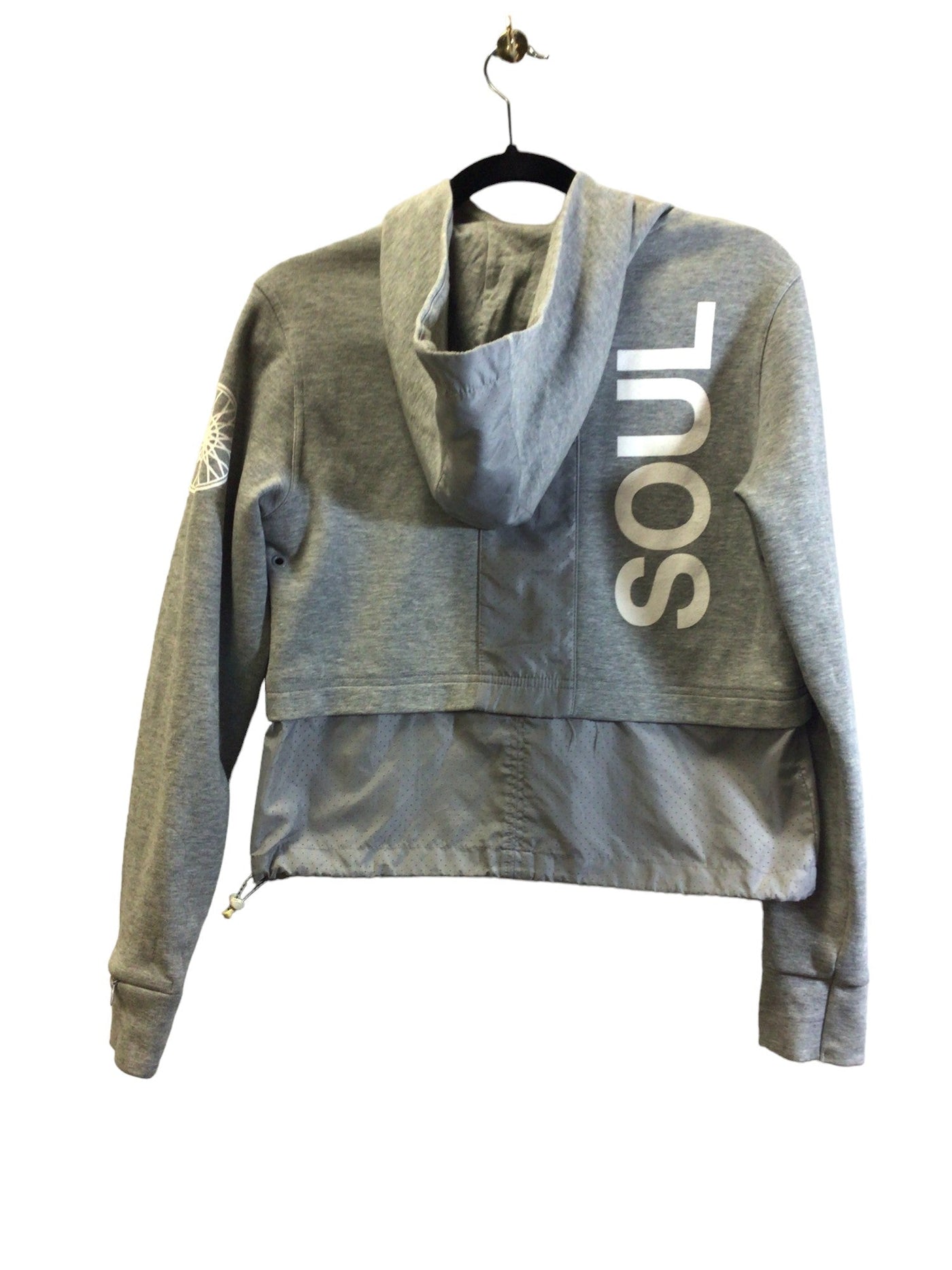 NIKE Women Activewear Jackets Regular fit in Gray - Size S | 16.5 $ KOOP