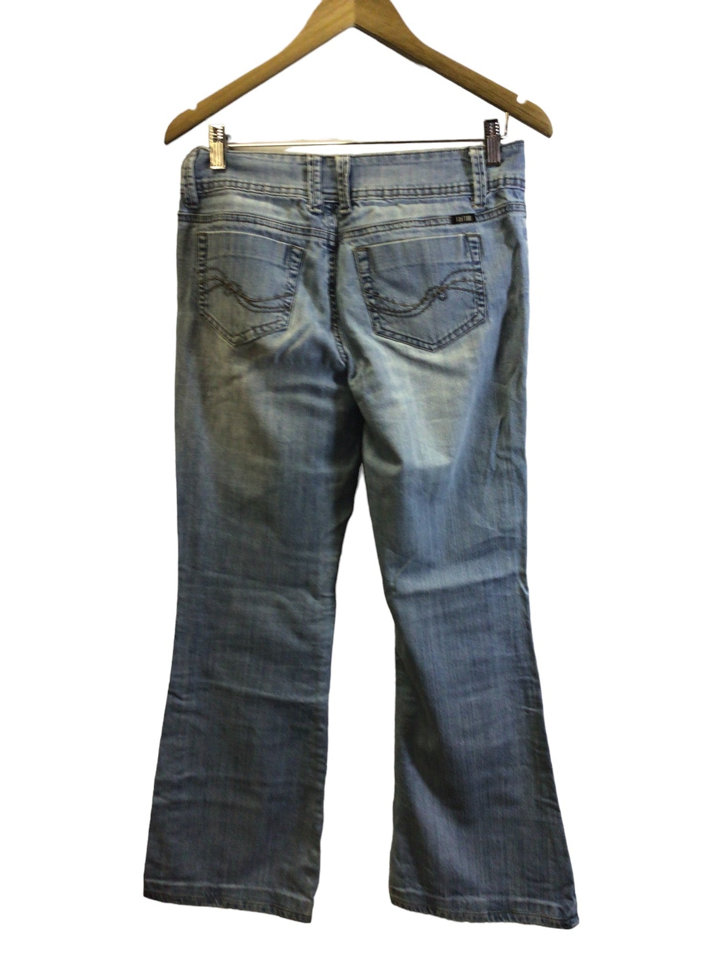 TATTOO JEANS Women Straight-Legged Jeans Regular fit in Blue - Size 29 | 15 $ KOOP