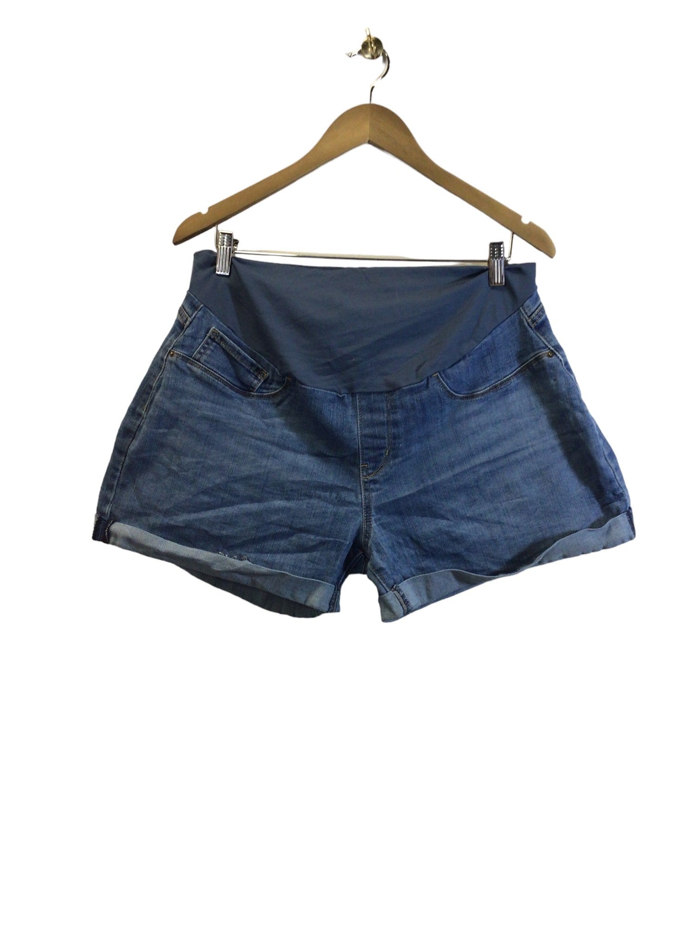 WATERLESS Women Denim Shorts Regular fit in Blue - Size XL | 15 $ KOOP