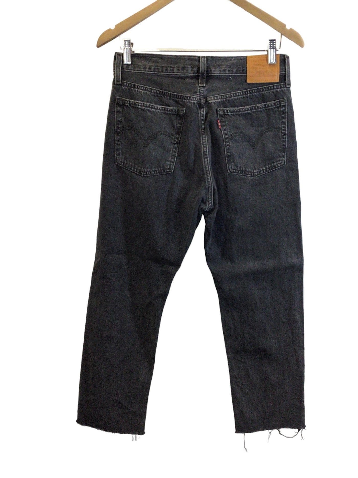 LEVI'S Women Straight-Legged Jeans Regular fit in Gray - Size 28x26 | 25.99 $ KOOP