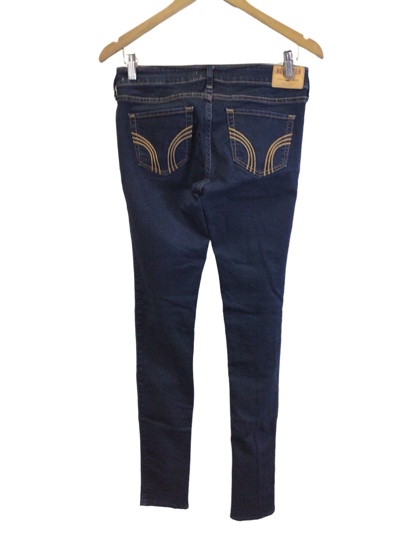 HOLLISTER Women Straight-Legged Jeans Regular fit in Blue - Size 26x33 | 15.95 $ KOOP