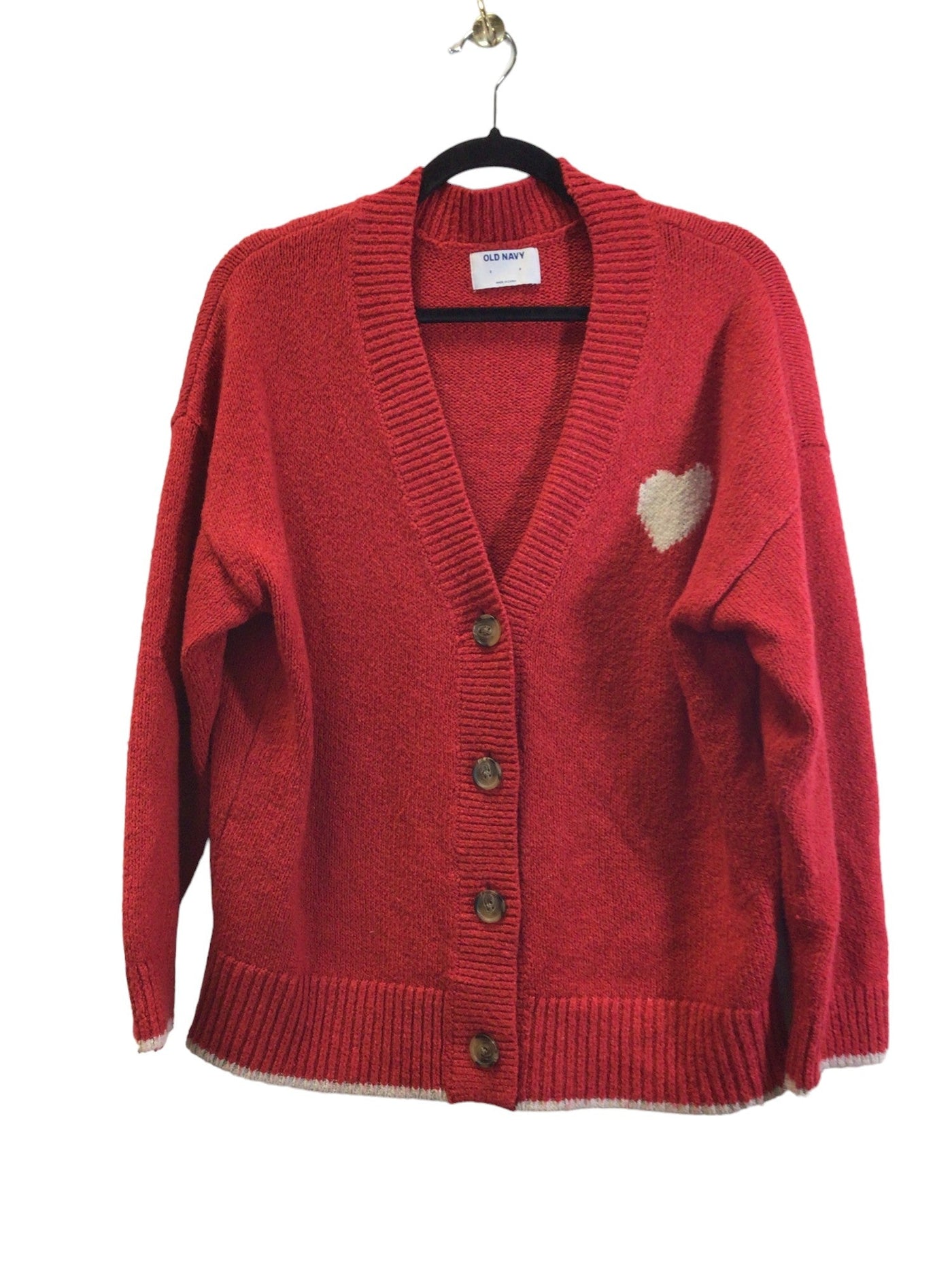 OLD NAVY Women Cardigans Regular fit in Red - Size S | 13.99 $ KOOP