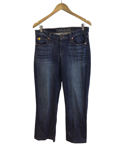 YOGA JEANS Women Straight-Legged Jeans Regular fit in Blue - Size 30 | 37.99 $ KOOP