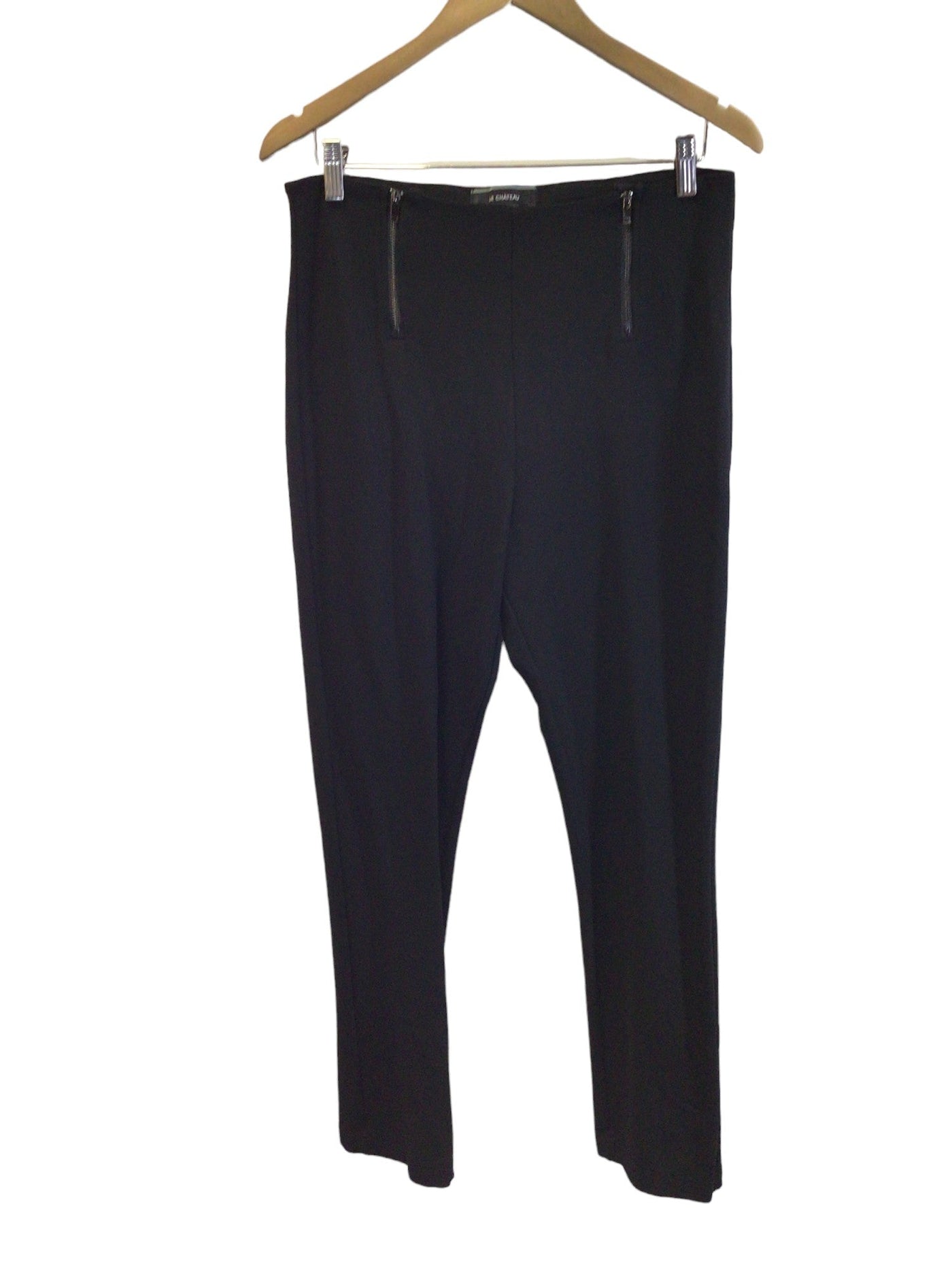 CHATEAU Women Work Pants Regular fit in Black - Size M | 16.29 $ KOOP