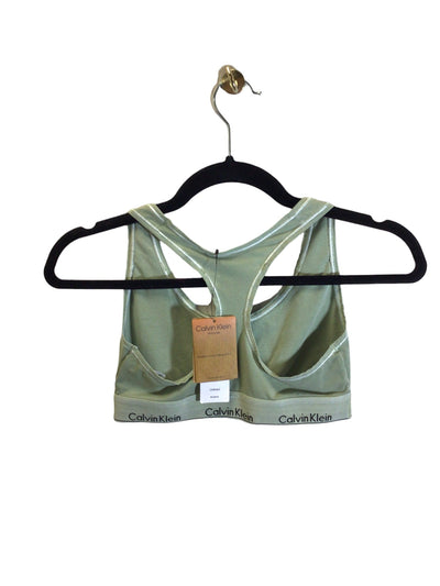 CALVIN KLEIN Women Activewear Sports Bras Regular fit in Green - Size M | 10.23 $ KOOP