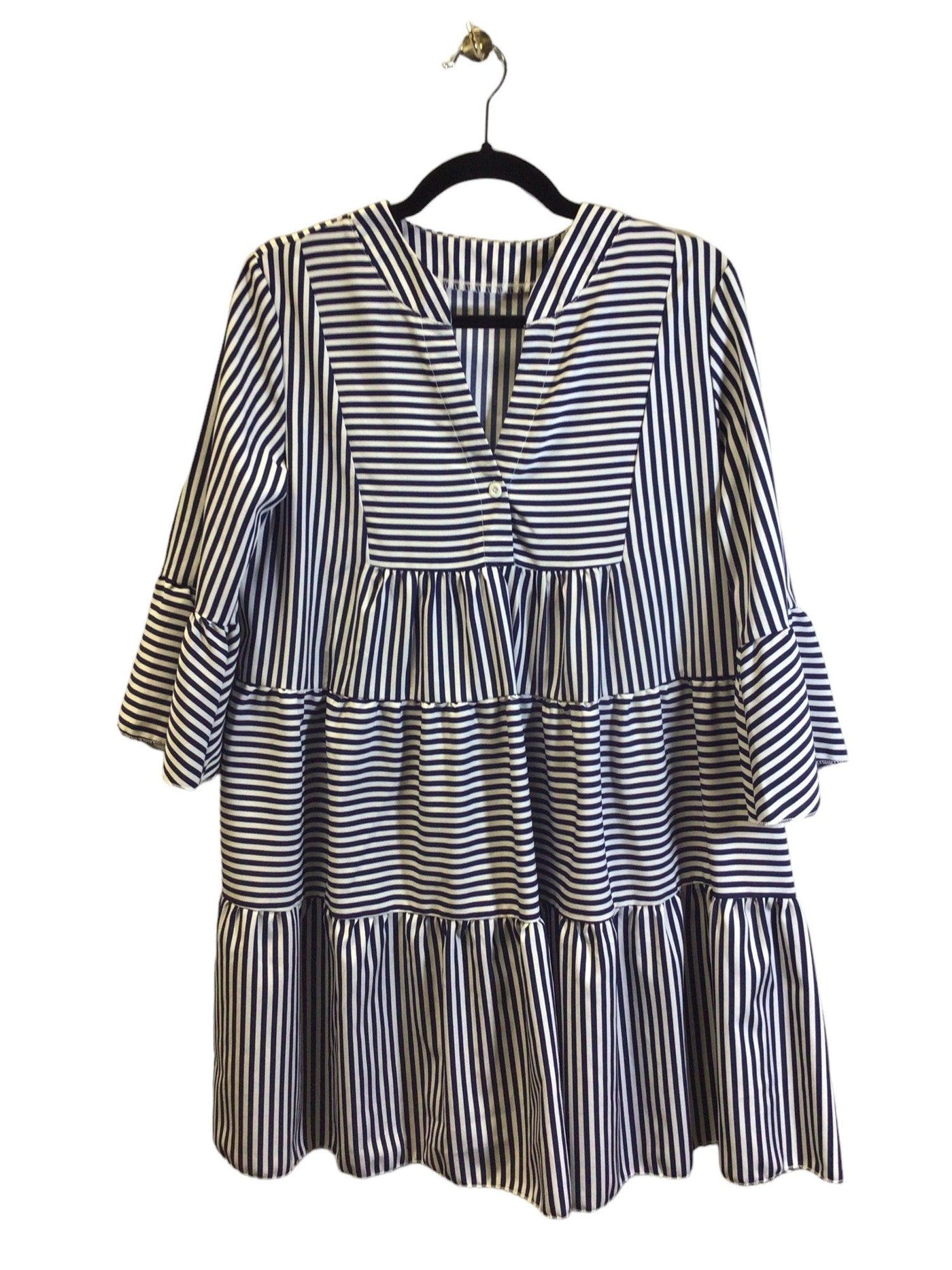 UNBRANDED Women Midi Dresses Regular fit in White - Size L | 13.25 $ KOOP