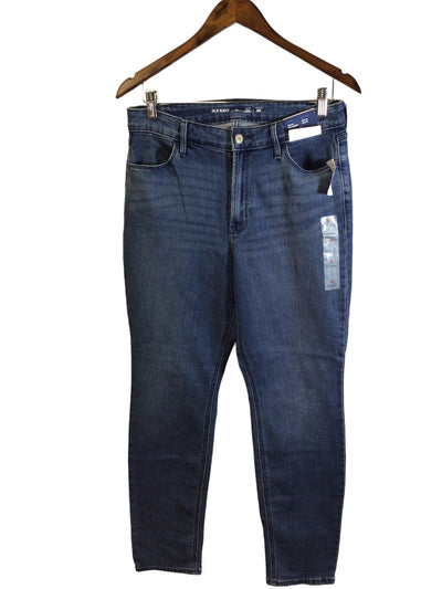 OLD NAVY Women Straight-Legged Jeans Regular fit in Blue - Size 10 | 11.19 $ KOOP