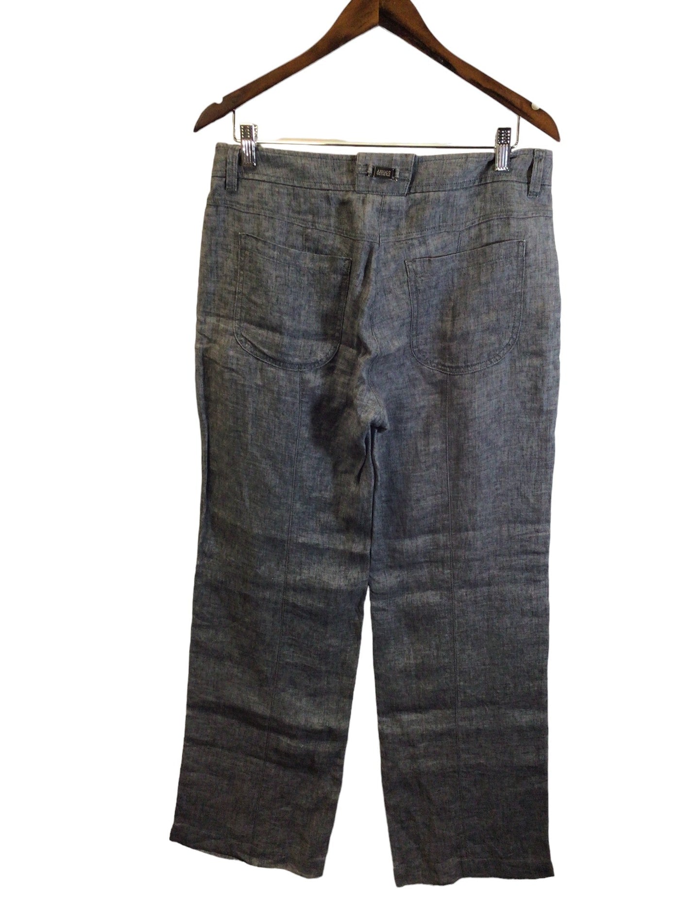 ARMANI COLLECTION Women Work Pants Regular fit in Gray - Size 8 | 15 $ KOOP