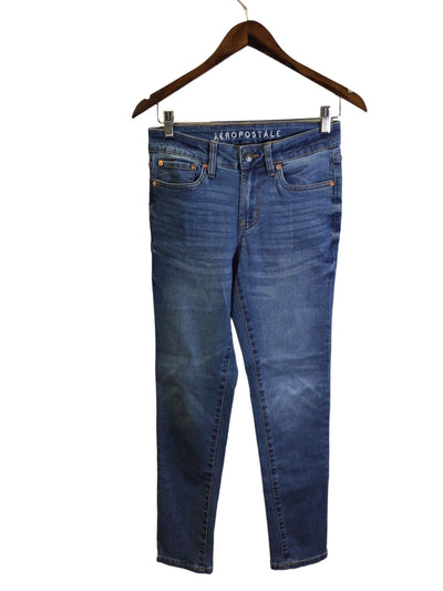 AEROPOSTALE Women Straight-Legged Jeans Regular fit in Blue - Size 27x30 | 12.29 $ KOOP