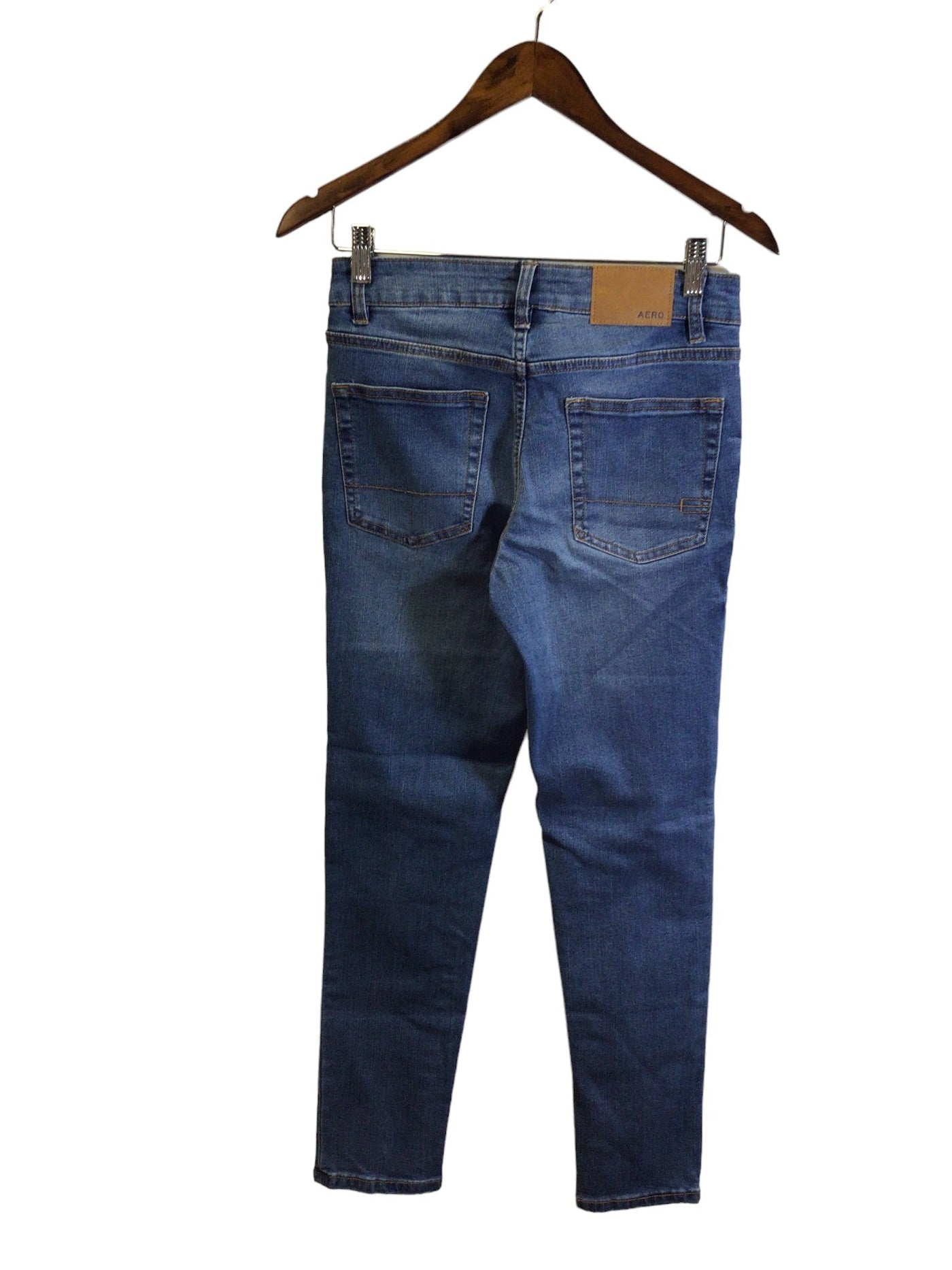 AEROPOSTALE Women Straight-Legged Jeans Regular fit in Blue - Size 27x30 | 12.29 $ KOOP