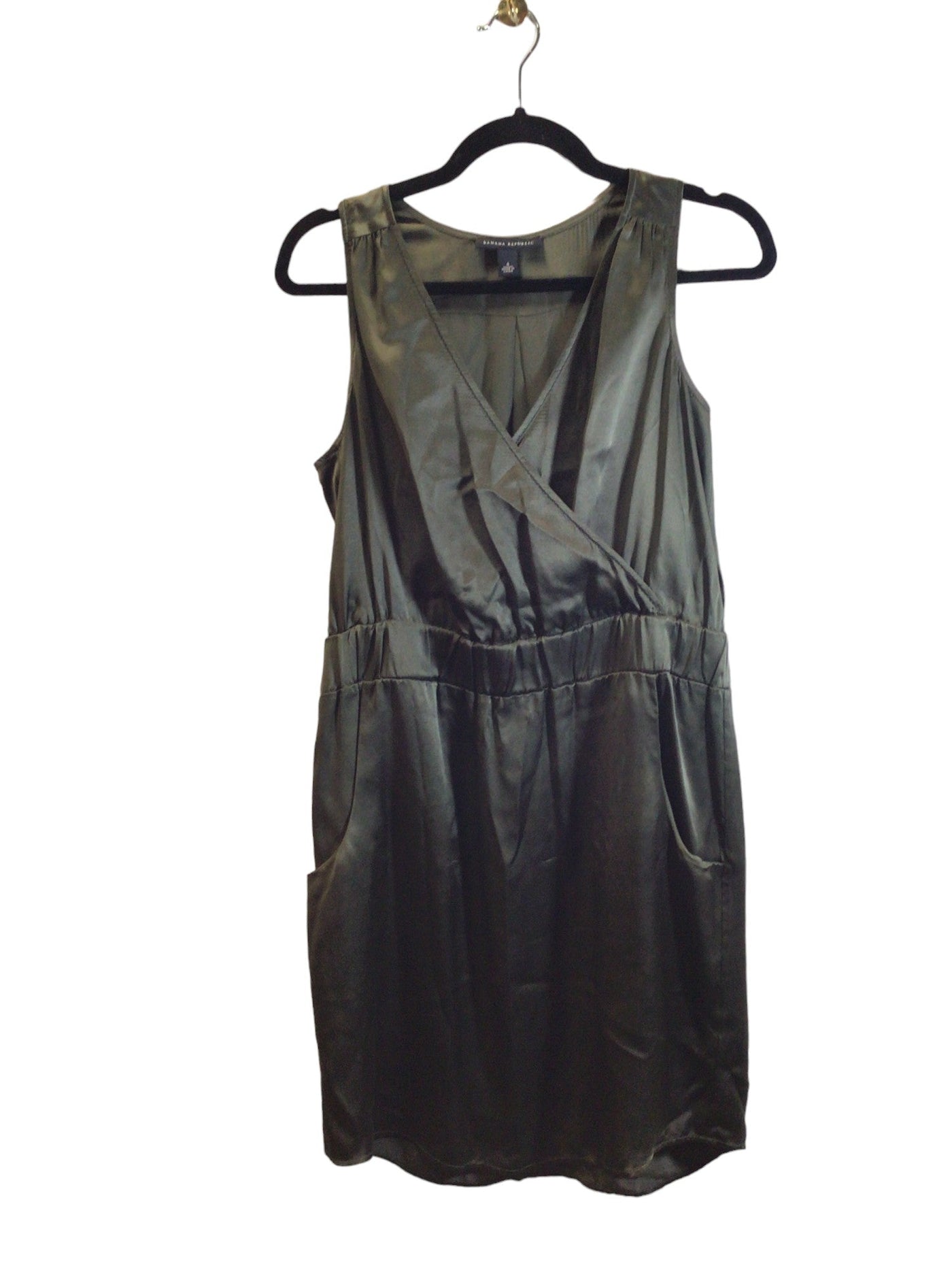 BANANA REPUBLIC Women Sheath Dresses Regular fit in Green - Size 4 | 44.25 $ KOOP