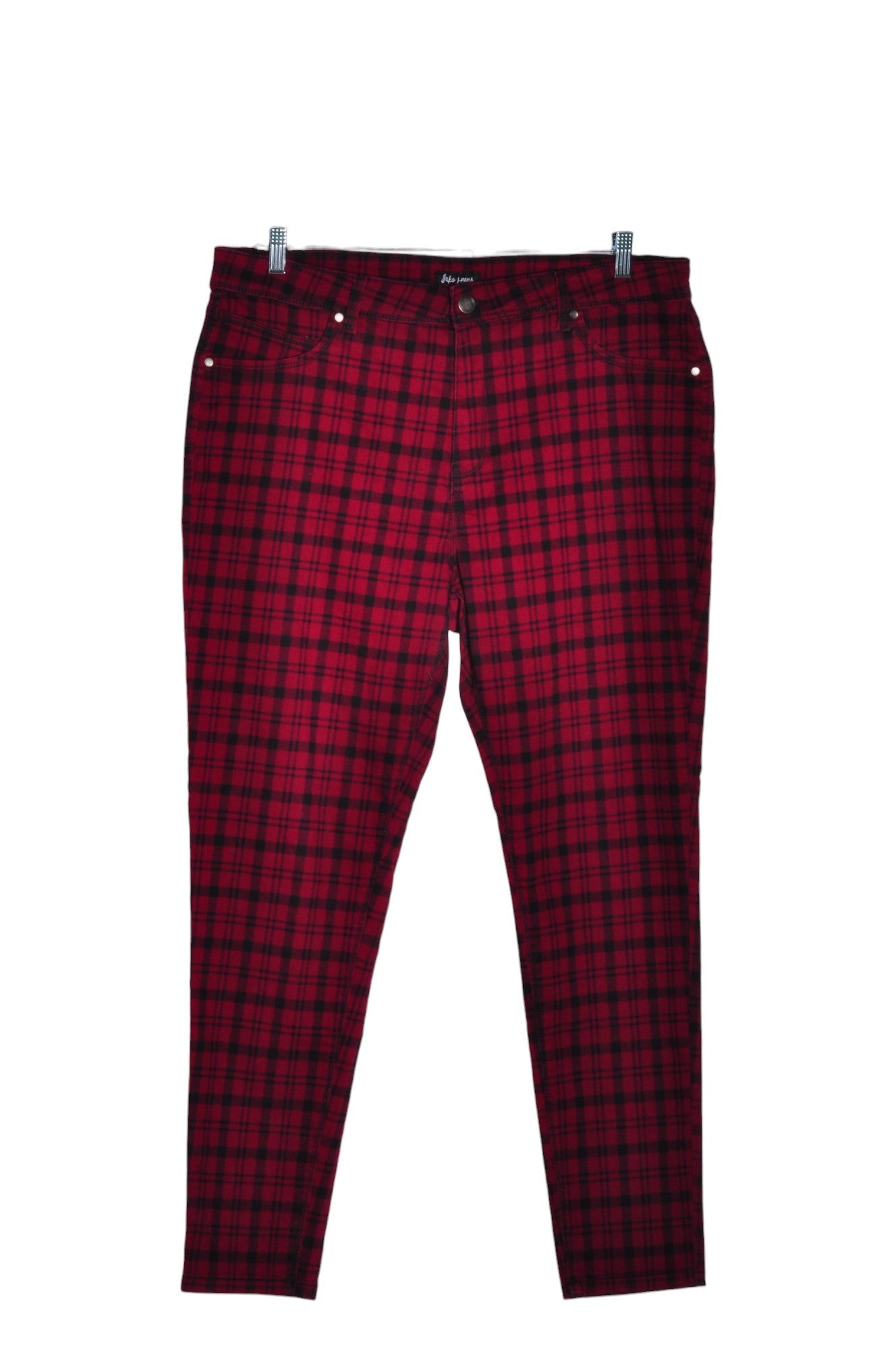 SUKO JEANS Women Work Pants Regular fit in Red - Size 16 | 11.19 $ KOOP