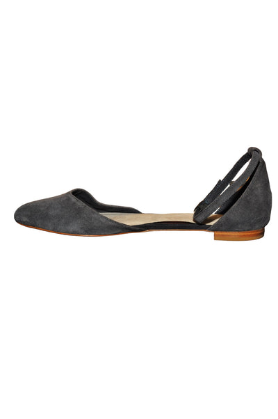 GAP Women Flat Shoes Regular fit in Gray - Size 8 | 27.99 $ KOOP