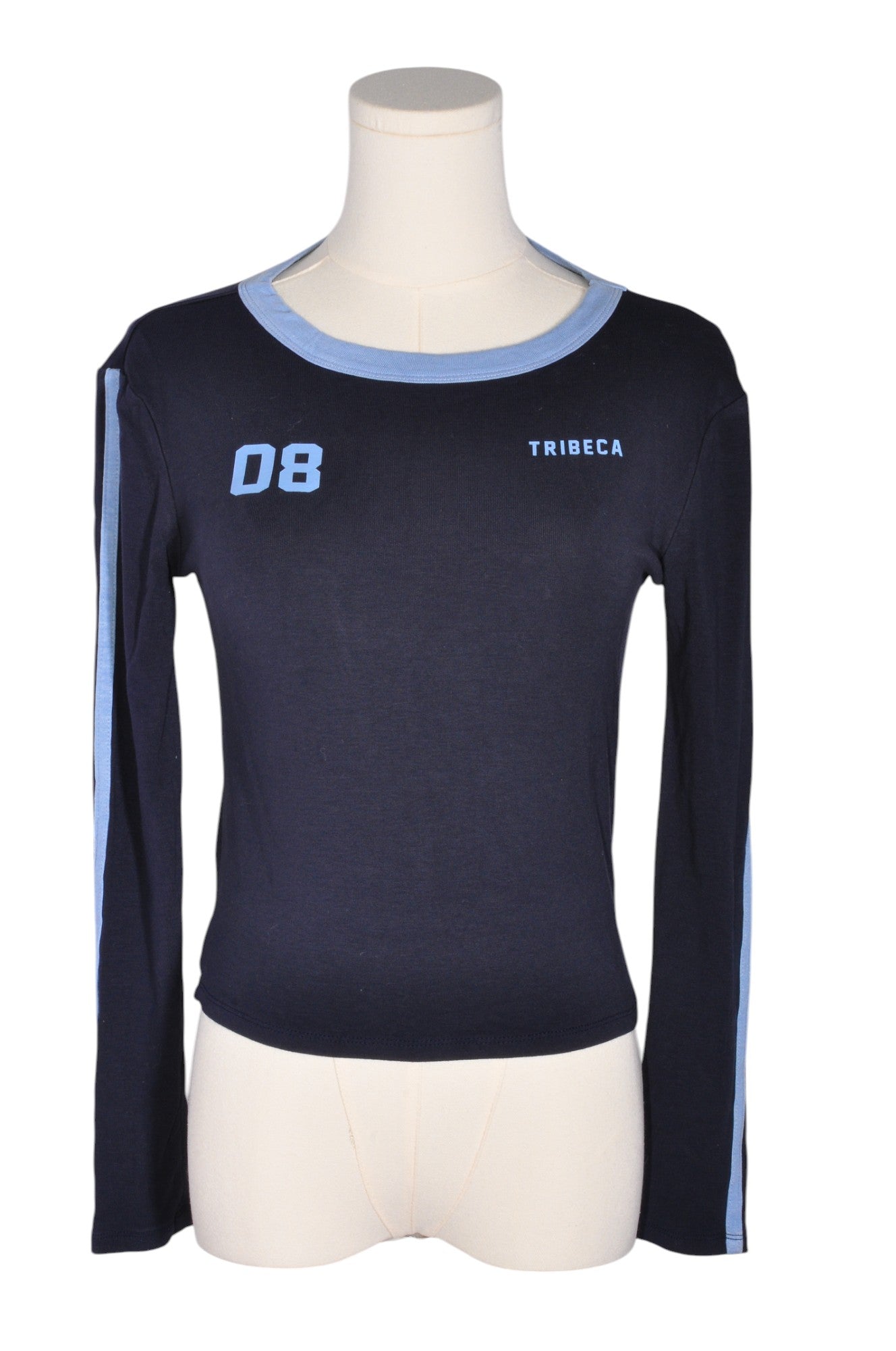 ARDENE Women T-Shirts Regular fit in Blue - Size S | 9.99 $ KOOP