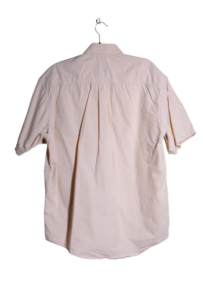 HARVIE & CROSBIE Men Button Down Tops Regular fit in Beige - Size M | 15 $ KOOP