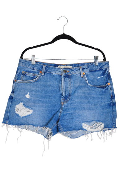 ASHLEY Women Denim Shorts Regular fit in Blue - Size 14 | 13.25 $ KOOP