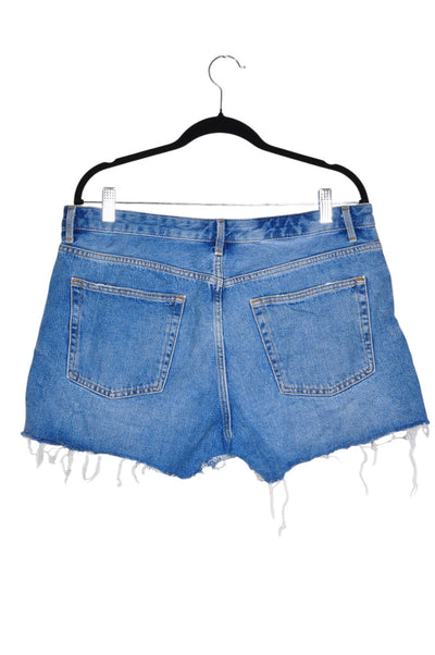 ASHLEY Women Denim Shorts Regular fit in Blue - Size 14 | 13.25 $ KOOP