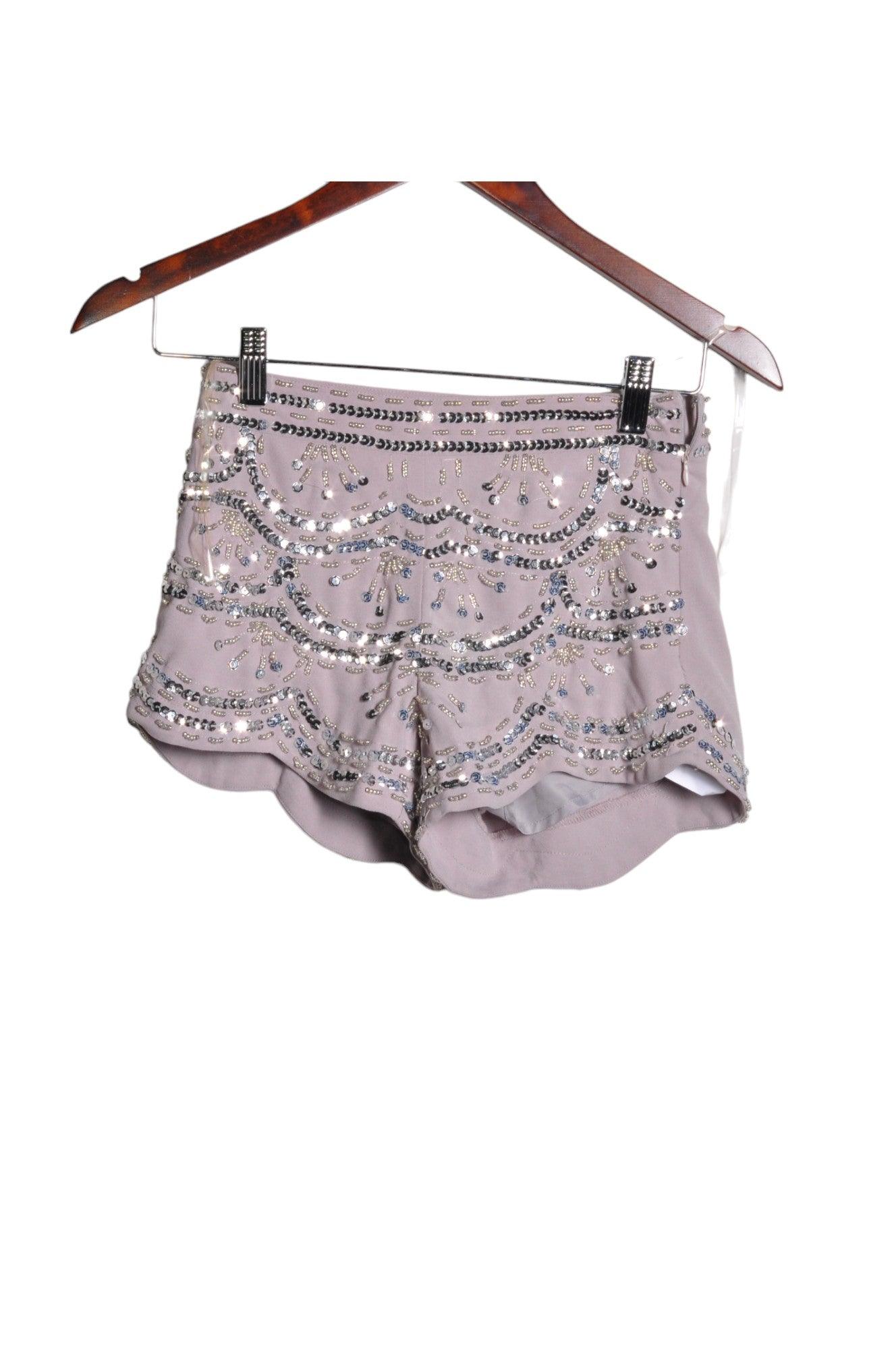 TRUE DECADENCE Women Classic Shorts Regular fit in Gray - Size 4 | 15 $ KOOP